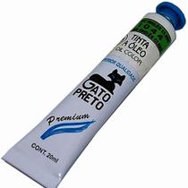 Tinta Óleo Gato Preto Verde Inglês Claro 20ml