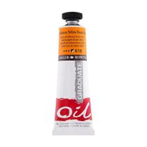 Tinta Óleo Graduate 38ml Amarelo Cadm Es. 618 Daler Rowney Tinta Óleo Graduate 38ml Amarelo Cadm Es. 618 Daler Rowney
