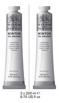 Tinta Óleo Winsor & Newton 200ml Winton Titanium White C/ 02