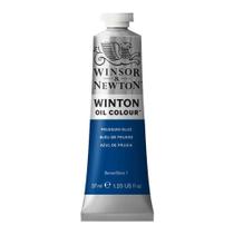Tinta Oleo Winsor & Newton 37 Ml 538 Azul Da Prussia