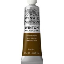 Tinta Oleo Winsor & Newton 37Ml - 676 Marrom Van Dyck