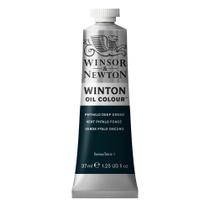 Tinta Óleo Winsor & Newton Winton 37ml 048 Phthalo Deep Green