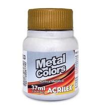 Tinta P/Artesanato 37ml Metálica Prata 533 Tinta P/Artesanato 37ml Metalica Prata 533