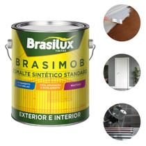 Tinta p/ madeira e metal secagem rapida 3,6 l varias cores