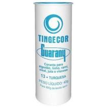 Tinta p Tecido Corante Tingecor Guarany Tintol Azul Turquesa