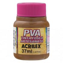 Tinta Para Artesanato Fosca Acrilex 37ml Marrom