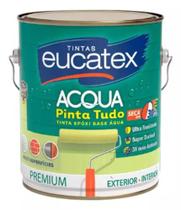 Tinta Para Banheiros E Cozinhas Azulejo Eucatex 3,2lt - Cor