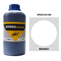 Tinta Para Borda Italiana Couro Amy 500ml Diversas Cores