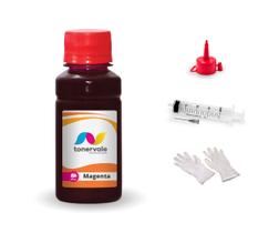 Tinta Para Brother MFC-J6945DW LC3037M 100ml Linha Platinum