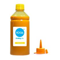 Tinta para Bulk Ink Sublimática L606 Yellow 500ml Koga