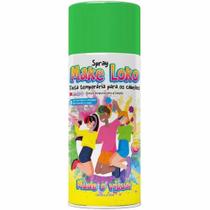 Tinta Para Cabelo Spray Temporária Verde 120ml Make Loko