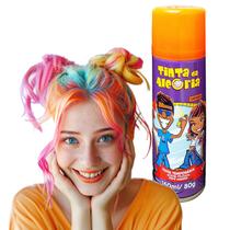 Tinta para Cabelos Spray da Alegria Tintura Temporária 150 ml - Festa Carnaval Cabelo Maluco