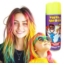 Tinta para Cabelos Spray da Alegria Tintura Temporária 150 ml - Festa Carnaval Cabelo Maluco