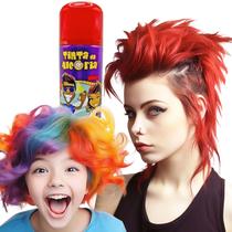 Tinta para Cabelos Spray da Alegria Tintura Temporária 150 ml - Festa Carnaval Cabelo Maluco