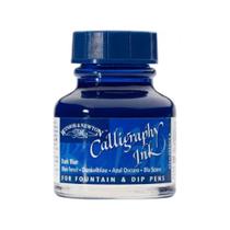 Tinta para Caligrafia Dark Blue 30ml Winsor & Newton