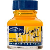 Tinta para Caligrafia Winsor & Newton 30ml Winsor Yellow 730 Tinta para Caligrafia Winsor & Newton 30ml Winsor Yellow 730