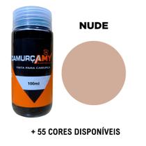 Tinta Para Camurça e Nobuck 100ml - Ideal para Sapatos, Botas, Tênis, Sandálias e Sapatênis.