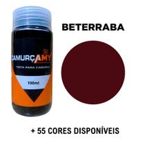 Tinta Para Camurça e Nobuck 100ml - Ideal para Sapatos, Botas, Tênis, Sandálias e Sapatênis.