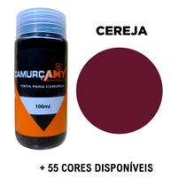 Tinta Para Camurça e Nobuck 100ml - Ideal para Sapatos, Botas, Tênis, Sandálias e Sapatênis.