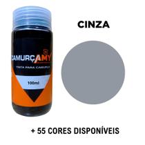 Tinta Para Camurça e Nobuck 100ml - Ideal para Sapatos, Botas, Tênis, Sandálias e Sapatênis.