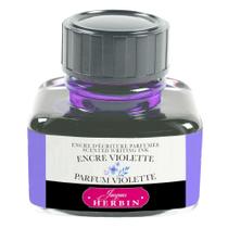Tinta para Caneta de Pena Herbin Perfumada 30ml Violeta