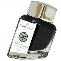 Tinta Para Caneta Tinteiro Caran dAche Chromatics 50ml Infinite Grey