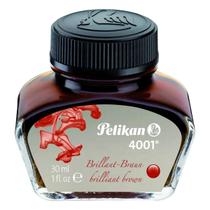 Tinta Para Caneta Tinteiro Marrom - Pelikan 4001 - 30ml