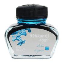 Tinta Para Caneta Tinteiro Pelikan 4001 30ml Azul Turquesa