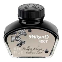 Tinta Para Caneta Tinteiro PELIKAN 4001 62,5ml - Preto