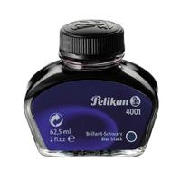 Tinta Para Caneta Tinteiro Pelikan - 4001 Azul Preto 62,5Ml