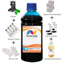 Tinta Para Canon MG2920 CL-246 Cyan 250ml Linha Platinum