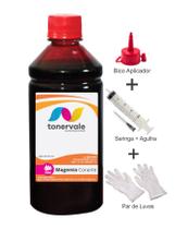 Tinta Para Canon MG5210 CLI-125 Magenta 250ml Linha Platinum