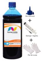 Tinta Para Canon MG6110 CLI-126 Cyano 1 Litro Linha Platinum