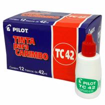 Tinta Para Carimbo Pilot Tc42 Pilot 12 Unidades Tinta Para Carimbo Pilot Tc42 Pilot 12 Unidades