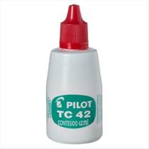 Tinta para carimbo Pilot vermelho TC42