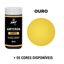 Tinta para Couro 90ml Amycron Sapatos Bolsas Volante Banco Sofá Calçados Cadeira