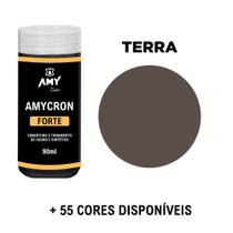 Tinta para Couro 90ml Amycron Sapatos Bolsas Volante Banco Sofá Calçados Cadeira