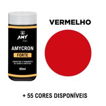 Tinta para Couro 90ml Amycron Sapatos Bolsas Volante Banco Sofá Calçados Cadeira