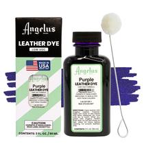 Tinta para Couro Angelus Roxa 90ml com Aplicador de Lã Tinta para Couro Angelus Roxa 90ml com Aplicador de Lã