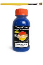 Tinta para couro azul e tenis horizonte 100ml e pincel Tinta para couro azul e tenis horizonte 100ml e pincel