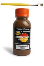 Tinta para couro caramelo sb tenis horizonte 100ml e pincel