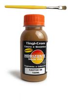 Tinta para couro castor sb e tenis horizonte 100ml e pincel