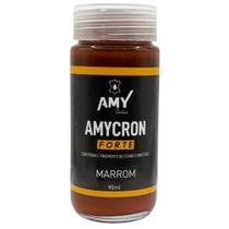 Tinta Para Couro Marrom Amycron Forte 90ml Tinta Para Couro Marrom Amycron Forte 90ml