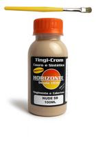 Tinta para couro nude e tenis horizonte 100ml e pincel