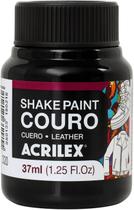Tinta Para Couros Shake Paint 37ml Preto Acrilex Tinta Para Couros Shake Paint 37ml Preto Acrilex