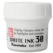 Tinta Para Desenho Cartunista White Ink 30ml Zig Kuretake