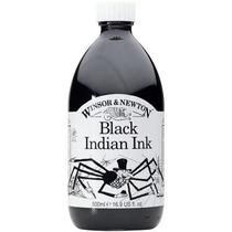 Tinta para Desenho W&B Black Indian 500ML 1050030 - Winsor & Newton