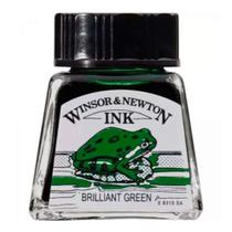 Tinta para Desenho Winsor & Newton 14 ml Brillant Green 1005-046