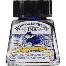 Tinta para Desenho Winsor & Newton 14ml Azul Ultramarine 969
