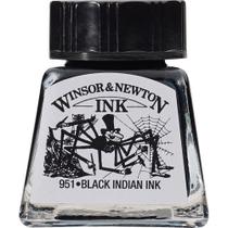 Tinta Para Desenho Winsor & Newton 14Ml Black Indian